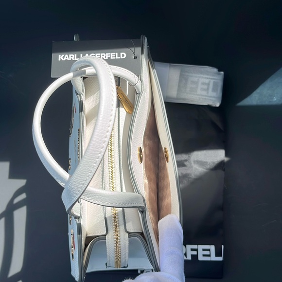 NWT Karl Lagerfeld “MAYBELLE” Satchel/Crossbody Bags - Picture 5 of 16